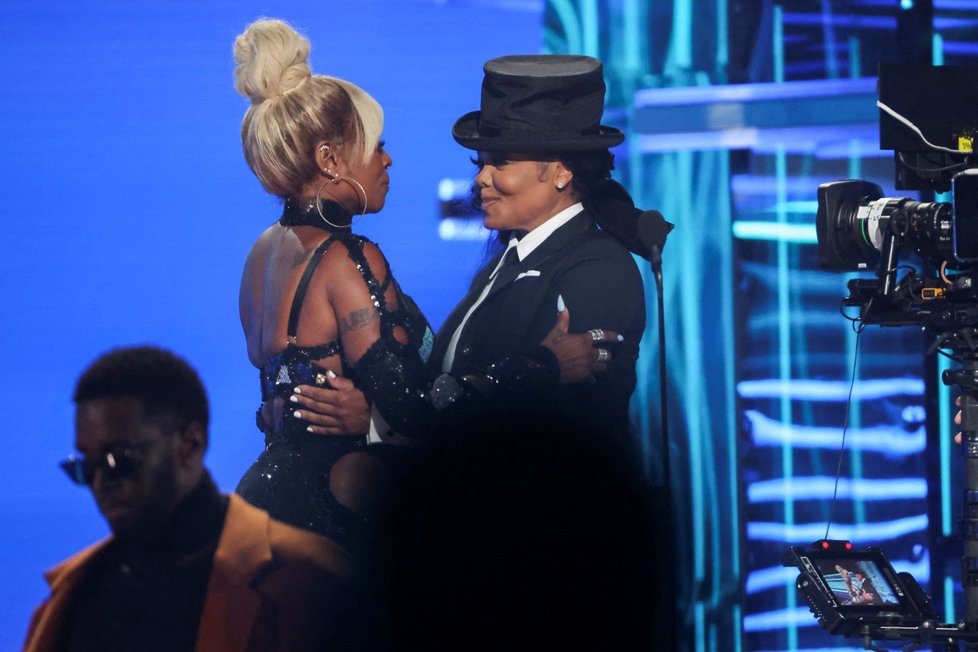 Předávání cen Billboard Music Awards 2022: Mary J Blige a Janet Jackson