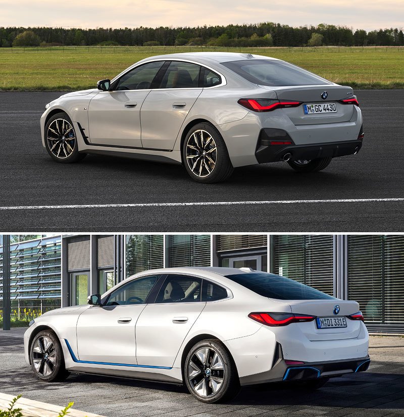 BMW 430i Gran Coupé vs BMW i4 eDrive40