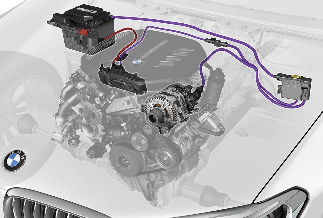 BMW 48V mild hybrid