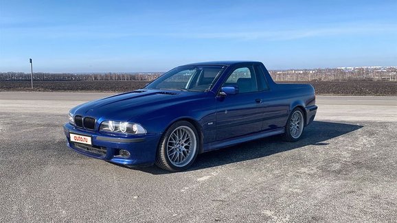 Ano, tohle je opravdu pick-up udělaný z BMW E39. Líbí? 