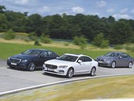 BMW 530d xDrive vs. Mercedes-Benz E 350 d vs. Volvo S90 D5 AWD