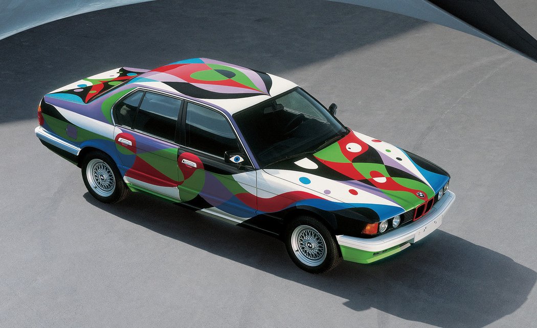 BMW 730i Art Car by Cesar Manrique (E32) (1990)