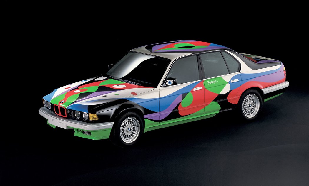 BMW 730i Art Car by Cesar Manrique (E32) (1990)