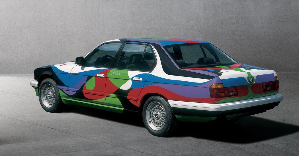 BMW 730i Art Car by Cesar Manrique (E32) (1990)