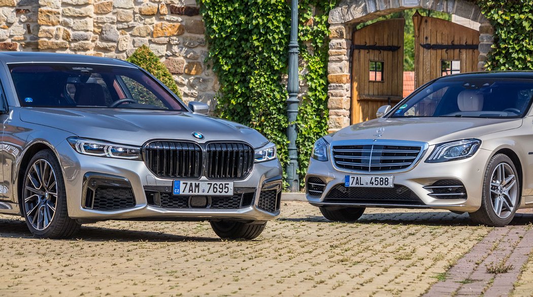 BMW 750i xDrive vs. Mercedes-Benz S 560 e L