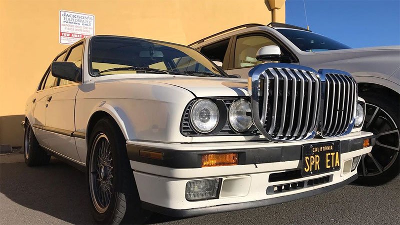 Jak by slušely obří ledvinky z X7 starému BMW E30?