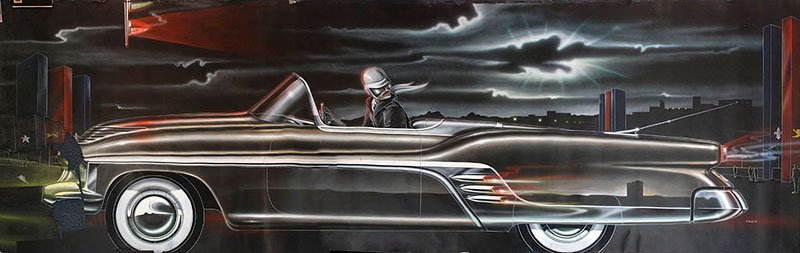 Carl Renner - Cadillac Convertible Concept Car, 1951