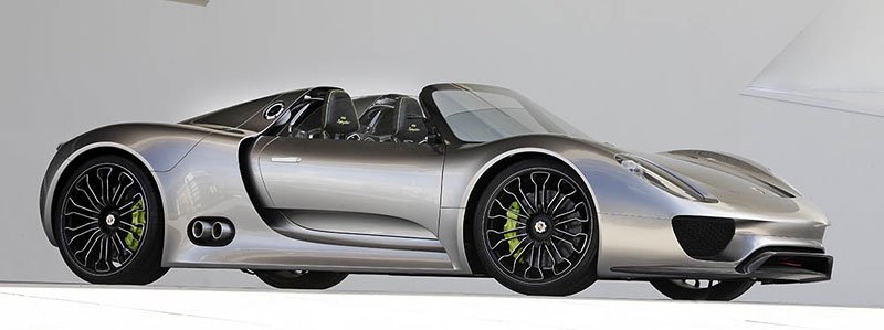 Porsche 918 Spyder Concept Car, 2010
