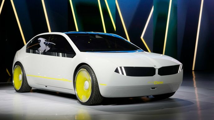BMW představilo na CES koncept minimalistického elektromobilu