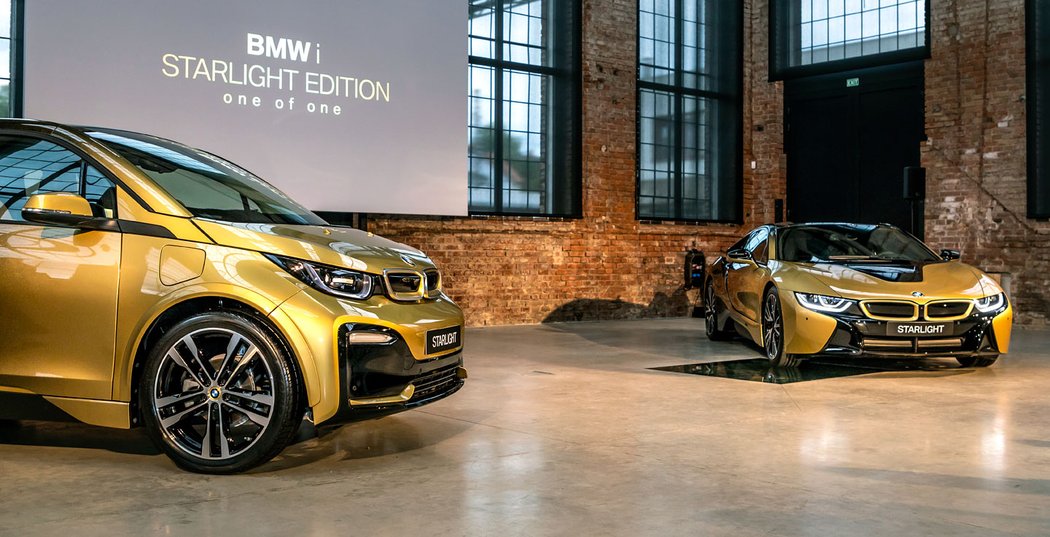 BMW i3 a i8 v edici Starlight Edition