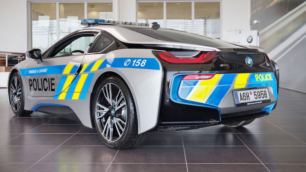 BMW i8 Pro Policii ČR