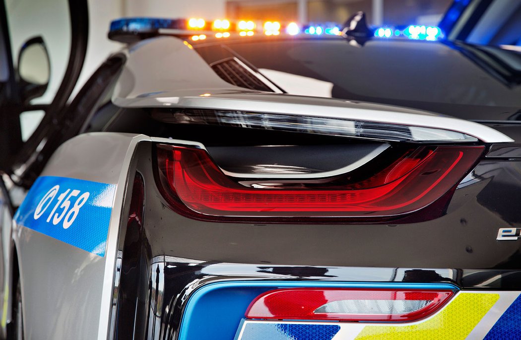 BMW i8 Pro Policii ČR