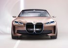 BMW Concept i4 je elektromobil s dojezdem 600 km a prohnutou obrazovkou