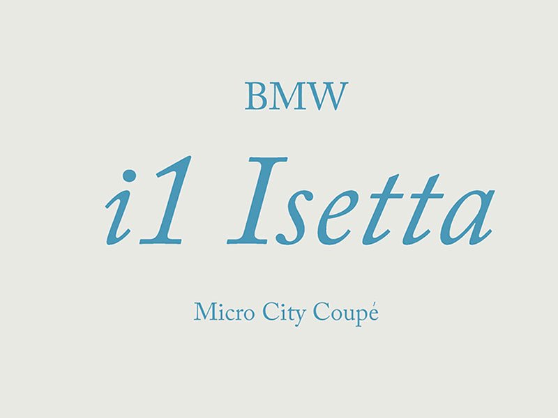 BMW i1 Isetta