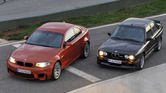 BMW 1 M Coupé vs BMW M3 E30: Designový duel