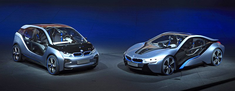 BMW i8 Concept – premiéra ve Frankfurtu