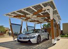 Solární nabíječka BMW jako umělecké dílo
