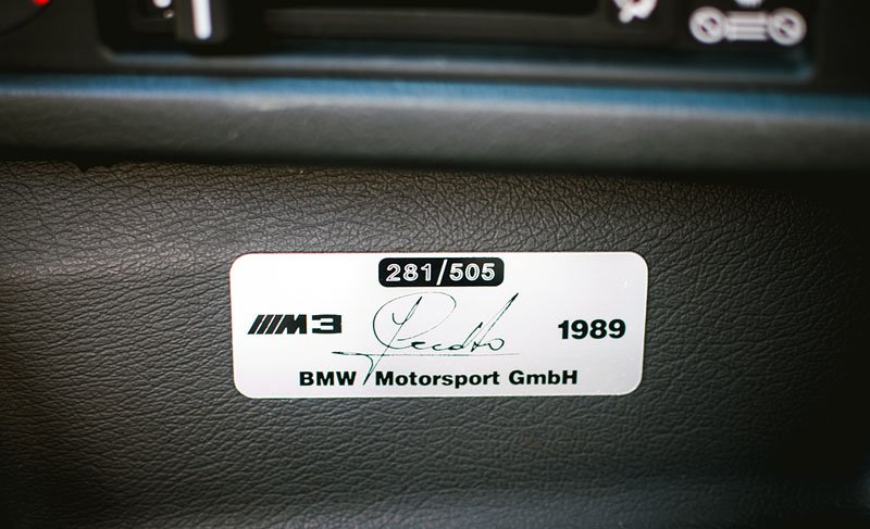 BMW E30 M3 Johnny Cecotto Ltd Edition