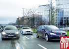 TEST Srovnávací test: BMW 114i vs. Ford Focus 1.0 EcoBoost vs. Volkswagen Golf 1.2 TSI BMT