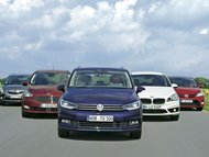 BMW Gran Tourer vs. Ford Grand C-Max vs. Opel Zafira Tourer vs. Toyota Verso vs. Volkwagen Touran