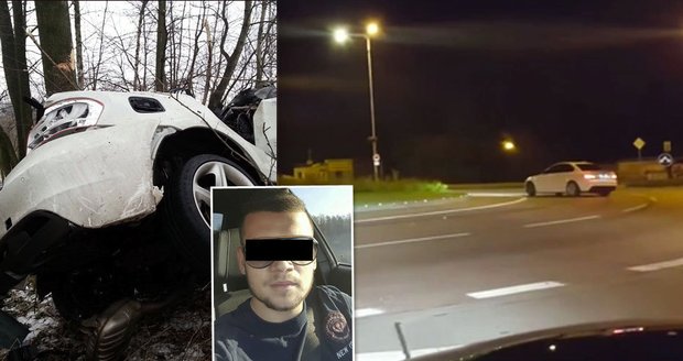 Auto, ve kterém se zabil Jirka (†23): BMW šíleně smykovalo na kruhovém objezdu