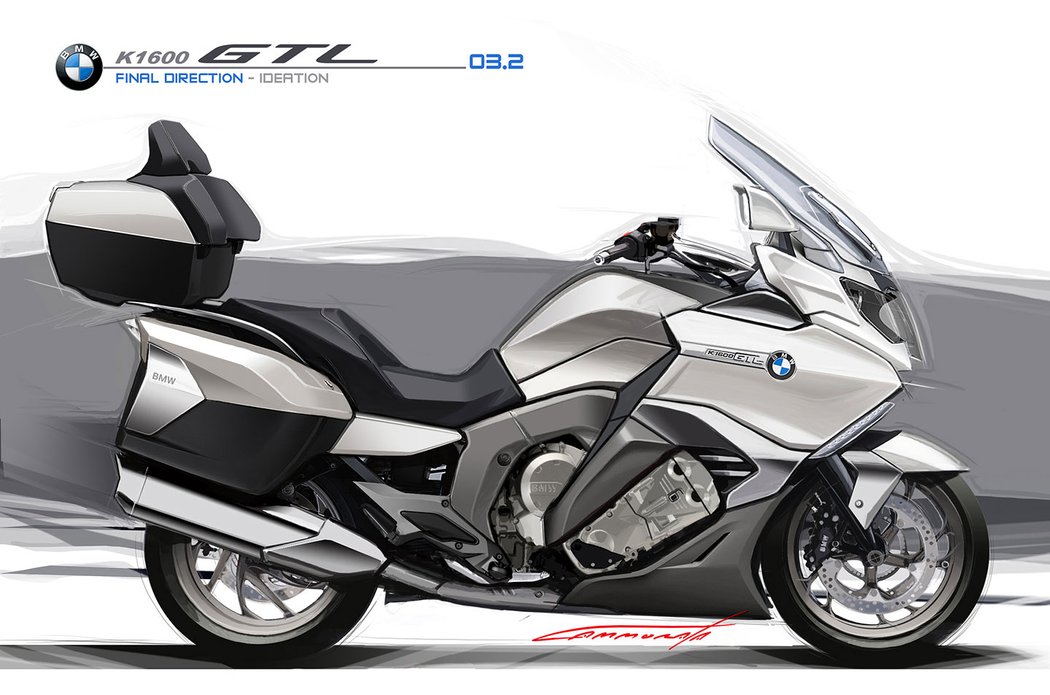 BMW K 1600 GT, K 1600 GTL, K 1600 B a K 1600 Grand America