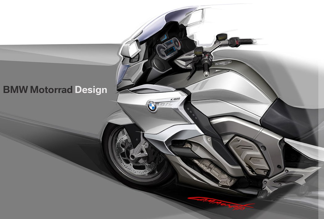 BMW K 1600 GT, K 1600 GTL, K 1600 B a K 1600 Grand America