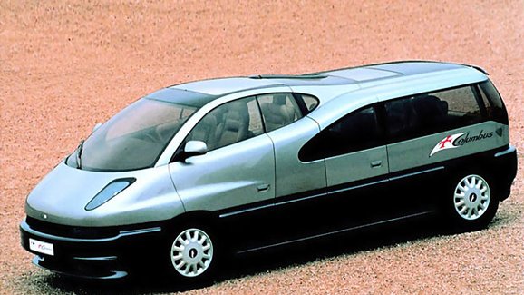 Ital Design Columbus (1992): Silniční boeing měl sedm křesel a V12 od BMW