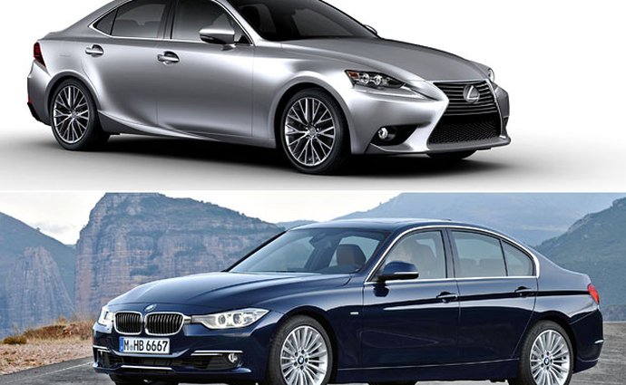 Lexus IS vs. BMW 3: Designový duel