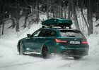 BMW M3 Competition Touring na zimních fotkách z Polska: Na sněhu mu to sluší