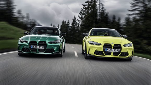 BMW M3 Sedan a M4 Coupé už jsou na českém trhu. Zatím jen jako zadokolky