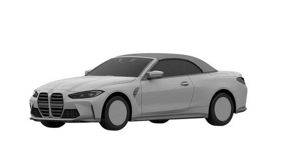 BMW M4 Convertible částečně odhaleno díky patentovým snímkům