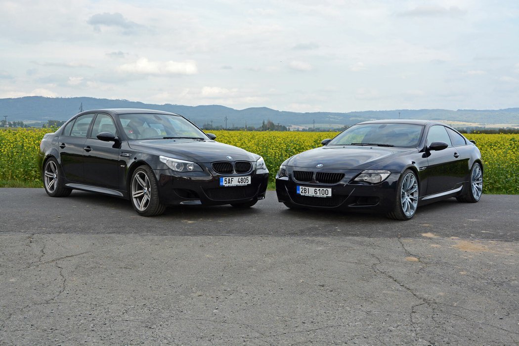 BMW M5 a BMW M6