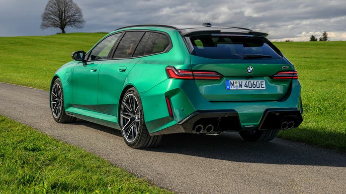 BMW M5 Touring Isle of Man Green BMW M5 Touring Isle of Man Green