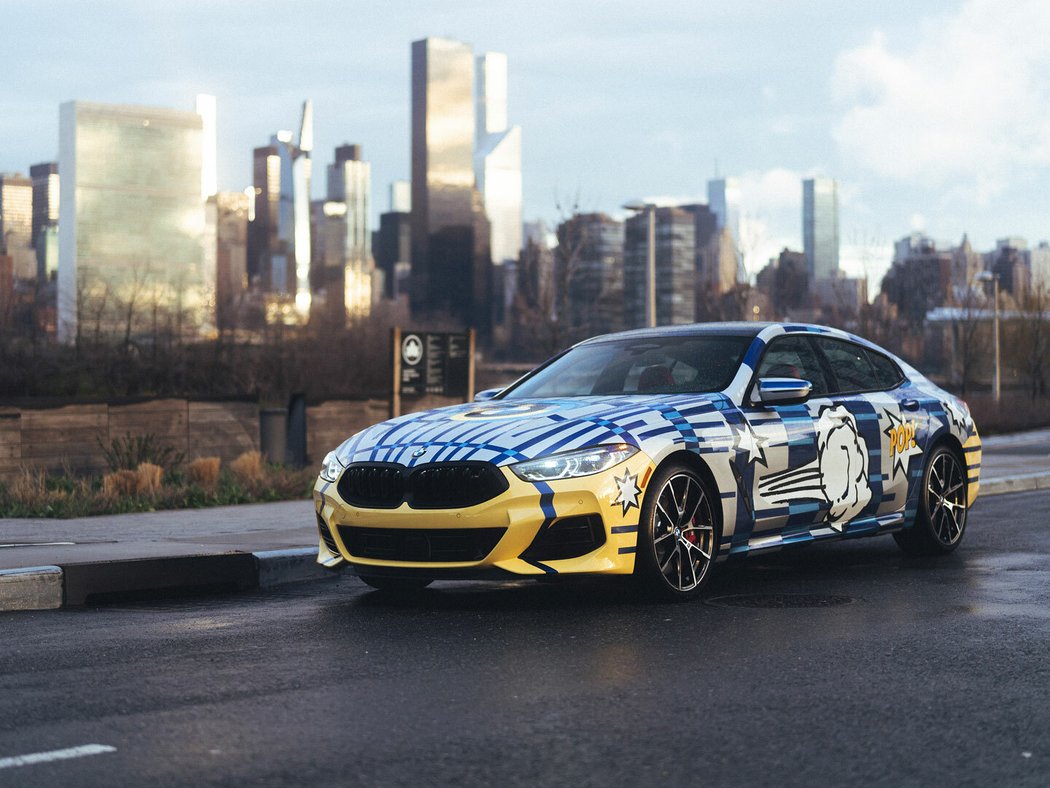 BMW M850i xDrive Gran Coupé by Jeff Koons