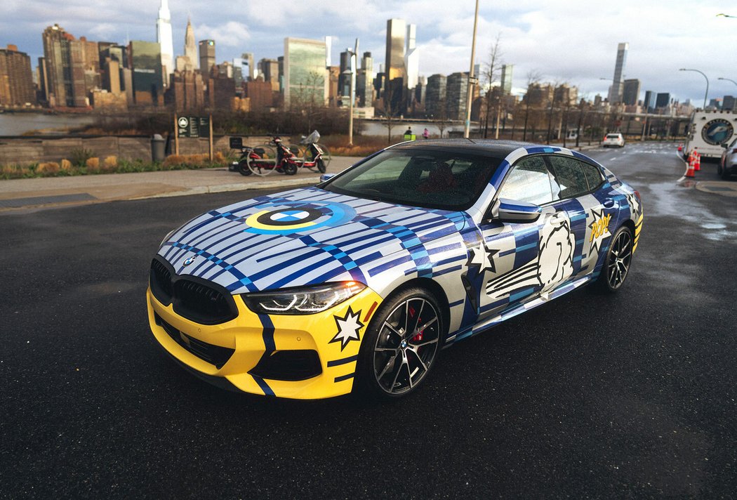 BMW M850i xDrive Gran Coupé by Jeff Koons