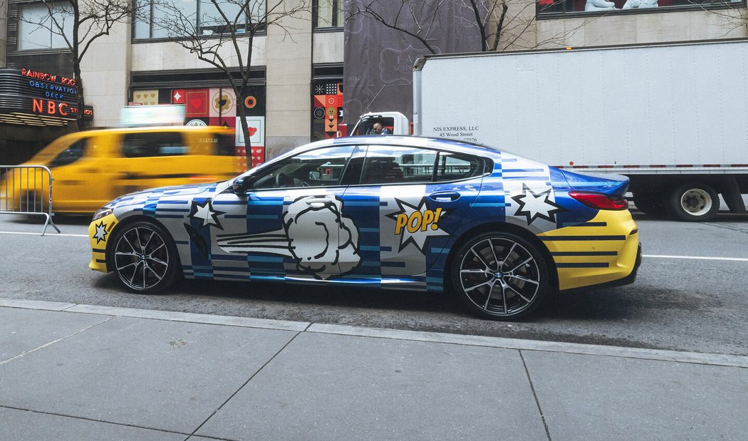 BMW M850i xDrive Gran Coupé by Jeff Koons