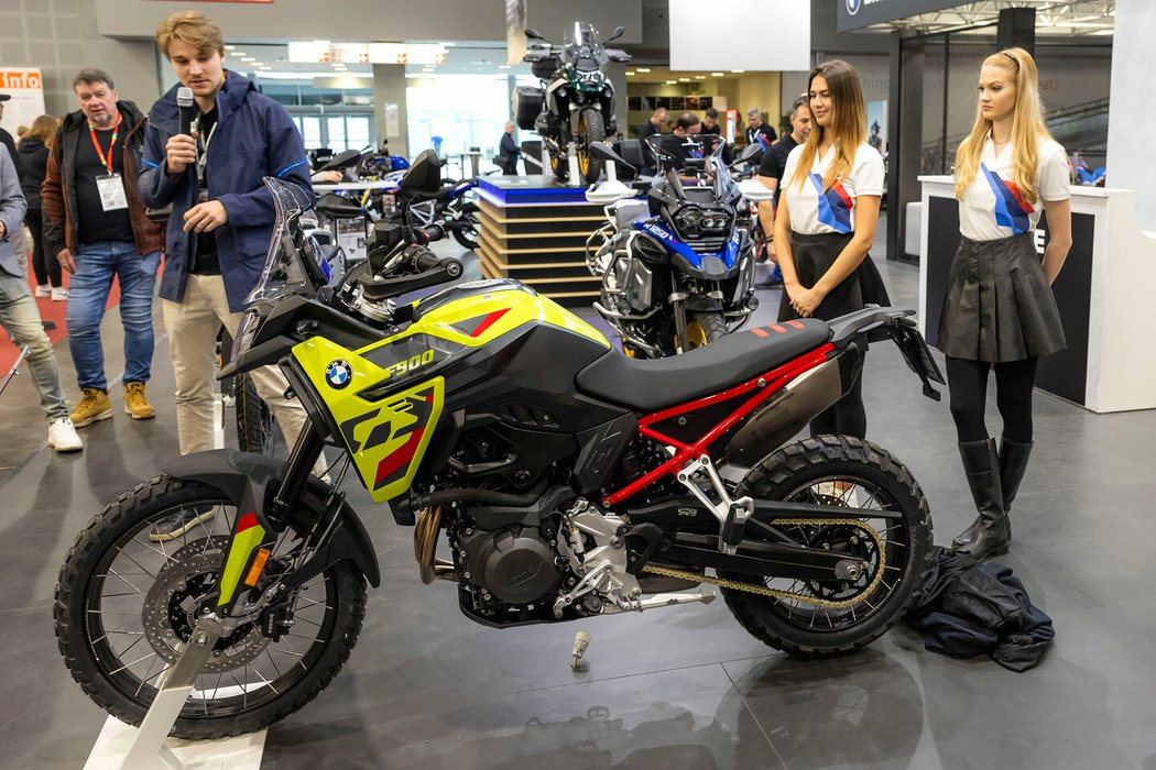 Motocykly BMW na Motosalonu Brno 2024