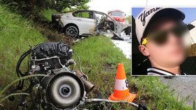 Petr (†26) miloval rychlou jízdu v BMW: Zabil sebe i rodiče malé holčičky (4)