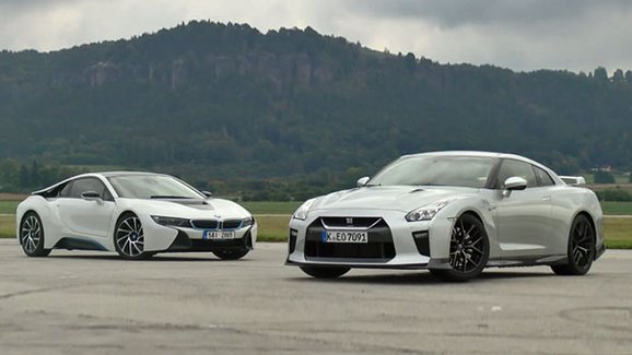 Video: BMW i8 vs. Nissan GT-R. Kdo bude rychlejší?