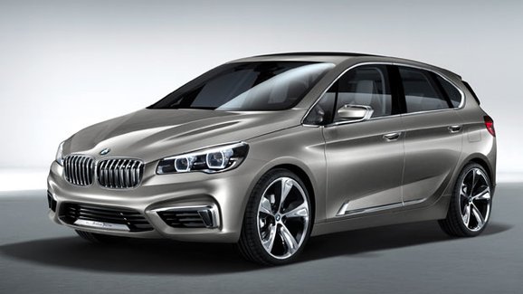 BMW šokuje studií Active Tourer Concept: Má tříválec 1,5 l a pohon předních kol