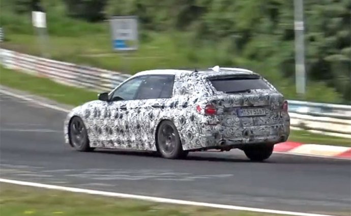 Spy video: Také nové BMW 5 Touring už řádí na Nürburgringu