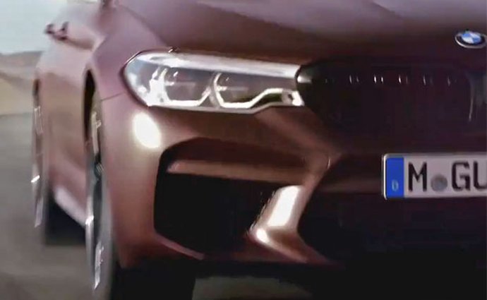 Nové BMW M5 na prvním videu. Střela s pohonem všech kol se ukáže už příští týden!
