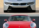 BMW i8 vs. Porsche 911