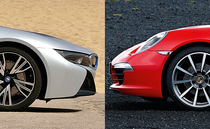 Designový duel: BMW i8 vs. Porsche 911