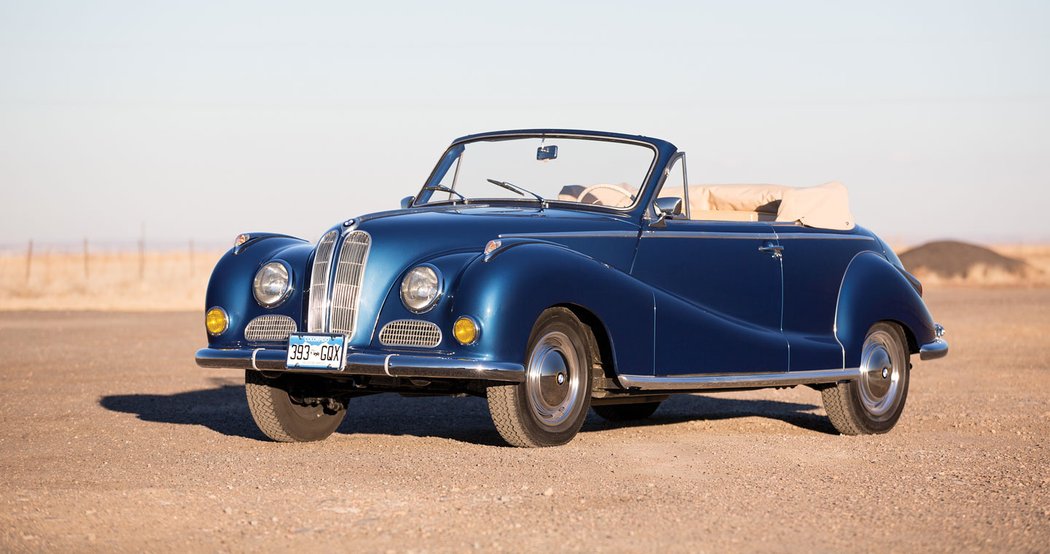 BMW 502 Cabrio by Baur (1954-1956)