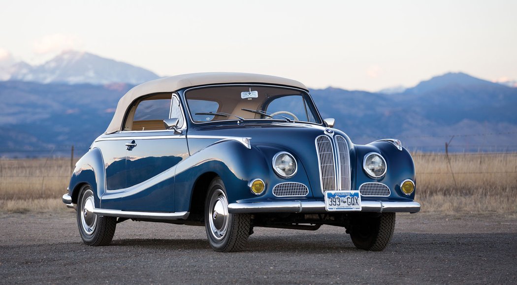 BMW 502 Cabrio by Baur (1954-1956)