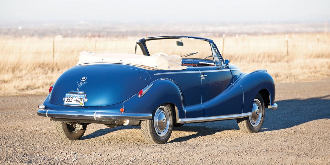 BMW 502 Cabrio by Baur (1954-1956)