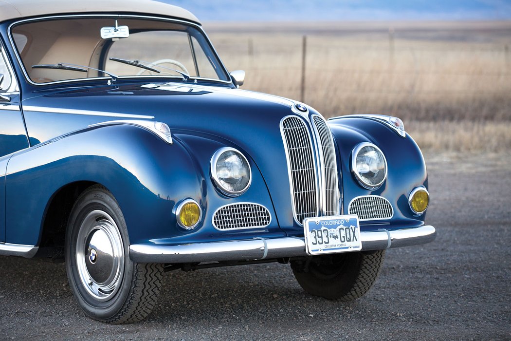 BMW 502 Cabrio by Baur (1954-1956)