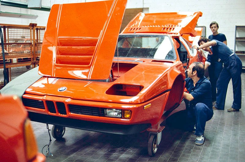 BMW M1 výroba u Bauru